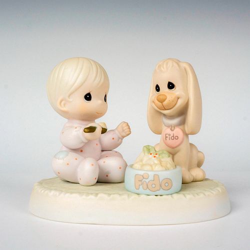 PRECIOUS MOMENTS FIGURINE, SHARING OUR