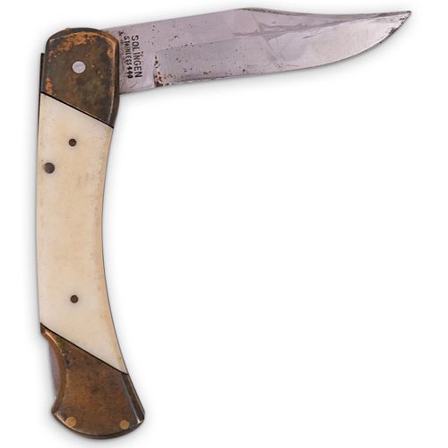 BEAR HUNTER SOLINGEN POCKET KNIFEDESCRIPTION: