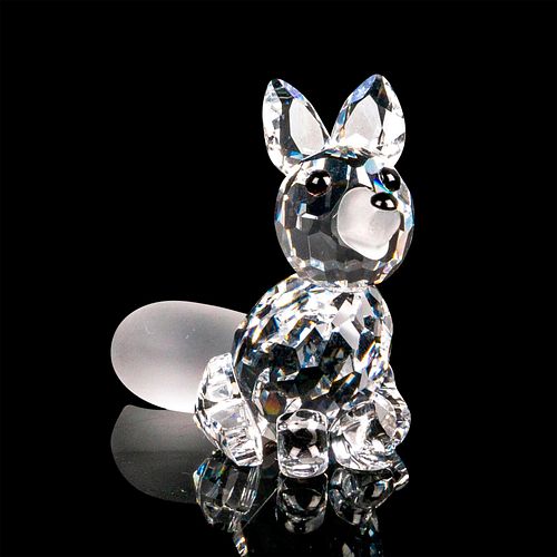 MINI SITTING FOX SWAROVSKI CRYSTAL 390e16