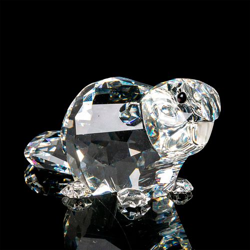 MOTHER BEAVER SWAROVSKI SILVER 390e2c