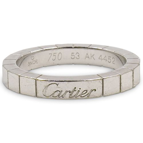 CARTIER LANIERE 18K GOLD BAND RINGDESCRIPTION  390e66