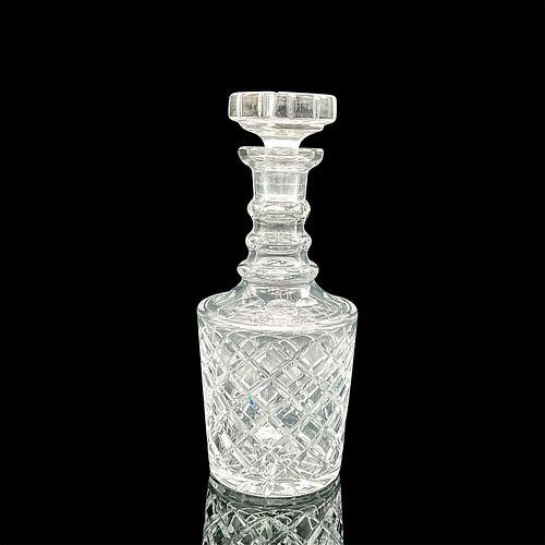 VINTAGE CRYSTAL DECANTER WITH STOPPERA 390f52
