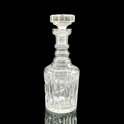 VINTAGE CRYSTAL DECANTER WITH STOPPERA 390f54