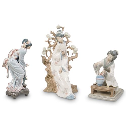 (3 PC) LLADRO JAPANESE GROUPINGDESCRIPTION: