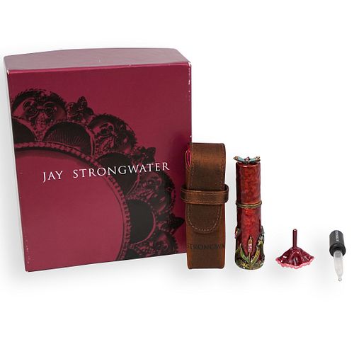 JAY STRONGWATER LIPSTICK AND ATOMIZERDESCRIPTION: