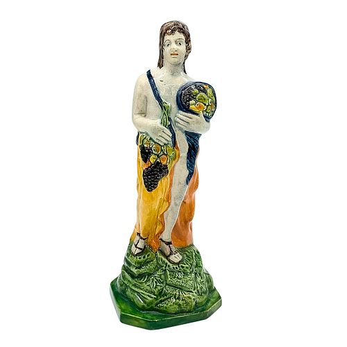 EARLY STAFFORDSHIRE POTTERY ALLEGORICAL 390f9c