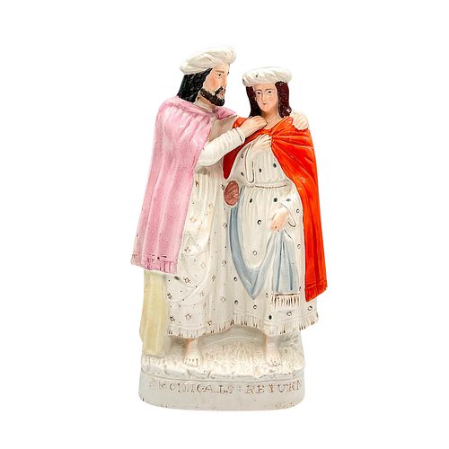 STAFFORDSHIRE POTTERY FIGURINE  390faa