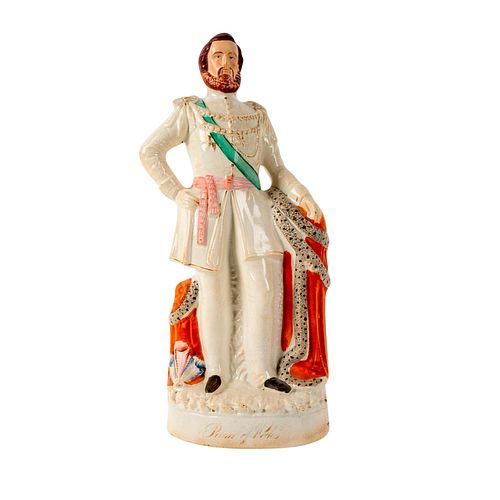 STAFFORDSHIRE POTTERY FIGURINE, PRINCE