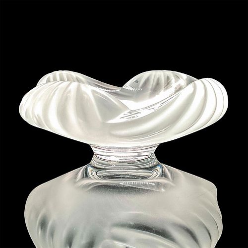 LALIQUE CRYSTAL BOWL FROSTED ARUBABeautiful 39107d