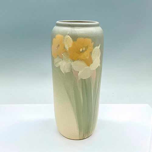 WELLER HUDSON LIGHT POTTERY VASE  38ea52