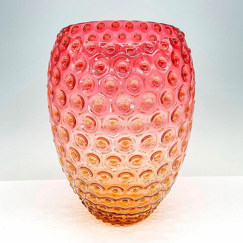 ANTIQUE HOBNAIL GLASS VASEBeautiful