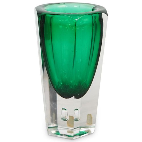 KOSTA BODA COLORED GLASS VASEDESCRIPTION: