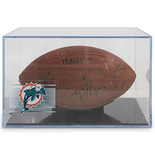 DOLPHINS SIGNED FOOTBALLDESCRIPTION  38eb15