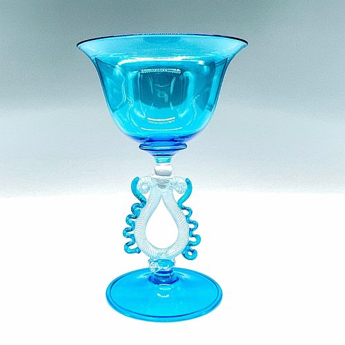 MURANO GLASS TIPETTO GOBLETThe Tipetto