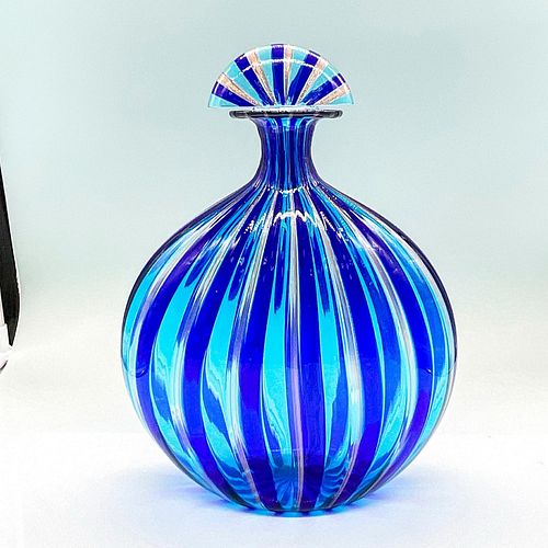 MURANO GLASS DECANTER WITH STOPPERStriking 38eb3c