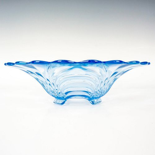 CAMBRIDGE GLASS FOOTED BOWL, CAPRICEA