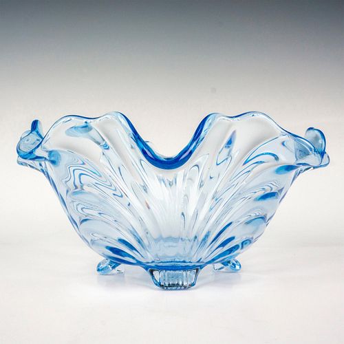 CAMBRIDGE GLASS FOOTED BOWL CAPRICEA 38eb55
