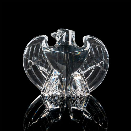 STEUBEN CRYSTAL PAPERWEIGHT, EAGLE