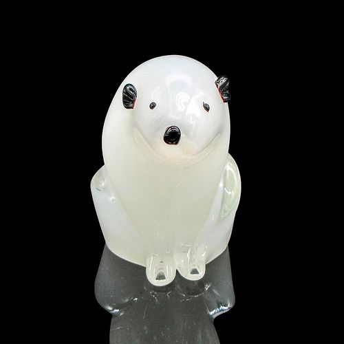 MURANO GLASS FIGURINE LARGE POLAR 38ebe9