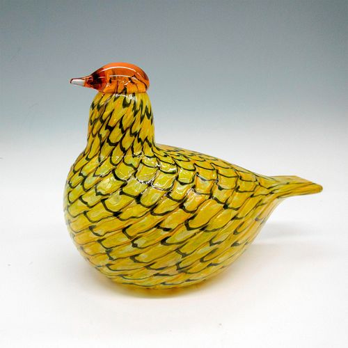 IITTALA OIVA TOIKKA ART GLASS BIRD 38ebf7