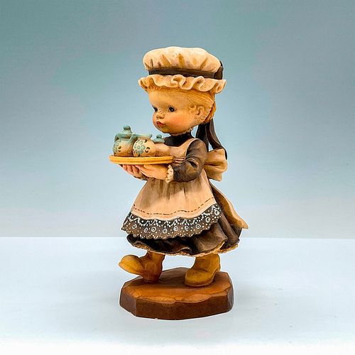 ANRI ITALY WOOD CARVED FIGURINE, AFTERNOON