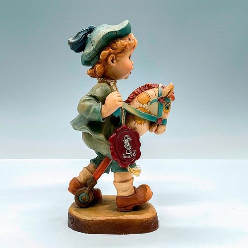 ANRI ITALY WOOD CARVED FIGURINE, GIDDYAPSweet