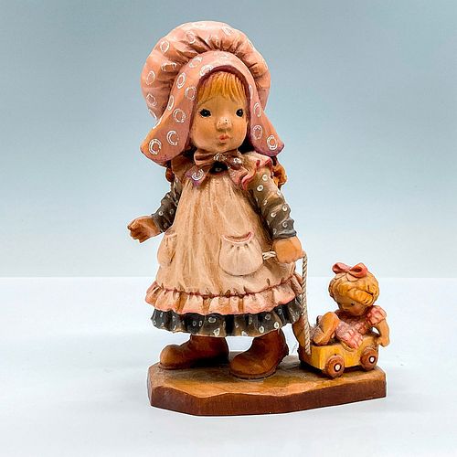 ANRI ITALY WOOD CARVED FIGURINE, PLAYTIMEAdorable