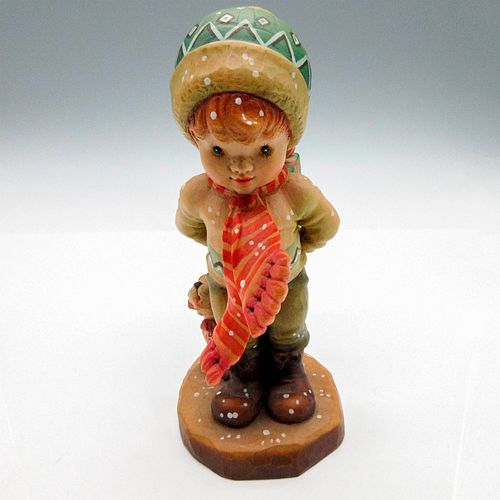 ANRI ITALY WOOD CARVED FIGURINE, TIS