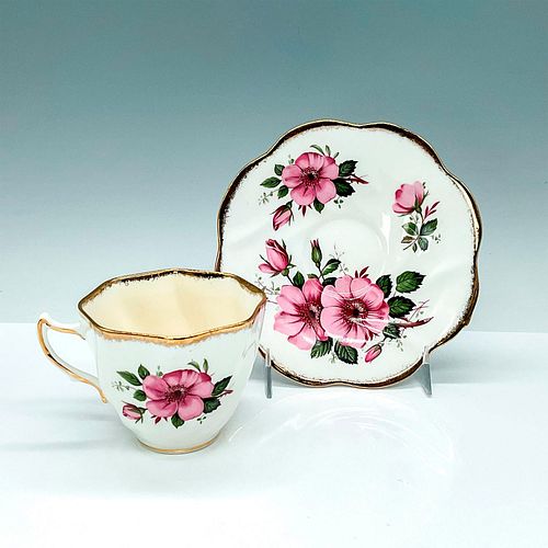 ROSINA BONE CHINA TEACUP AND SAUCER,