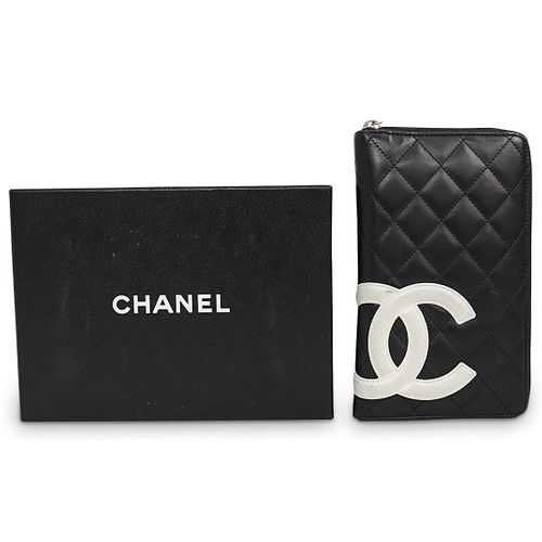 CHANEL CAMBON LEATHER ZIP WALLETDESCRIPTION  38ed75