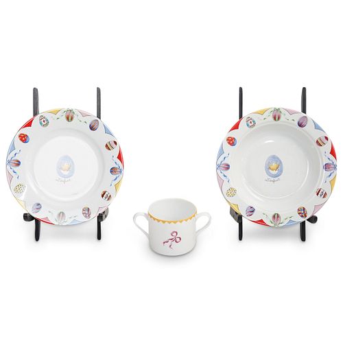  3 PC LIMOGES X FABERGE PORCELAIN 38eda3