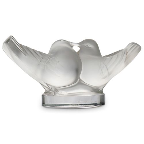 LALIQUE TWO LOVE BIRDS CRYSTAL 38edb5