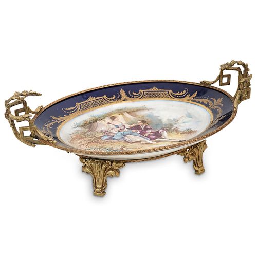 SEVRES BRONZE PORCELAIN CENTERPIECEDESCRIPTION  38ee2c