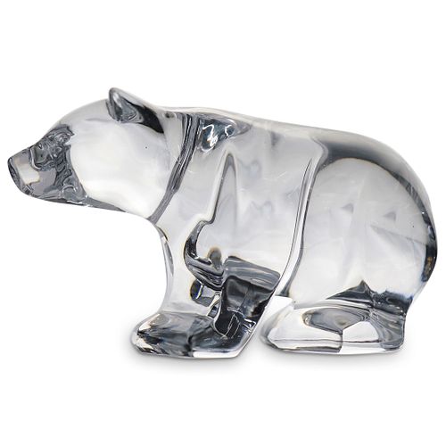 WATERFORD CRYSTAL BEAR PAPERWEIGHTDESCRIPTION  38ee84