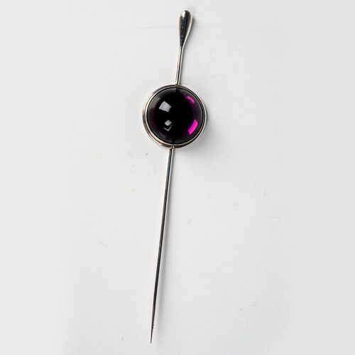 LALIQUE CRYSTAL STICK PIN, NERITAA