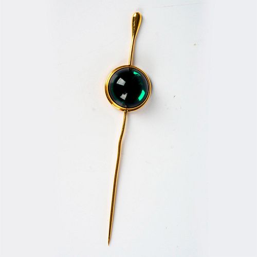 LALIQUE CRYSTAL STICK PIN, NERITAA