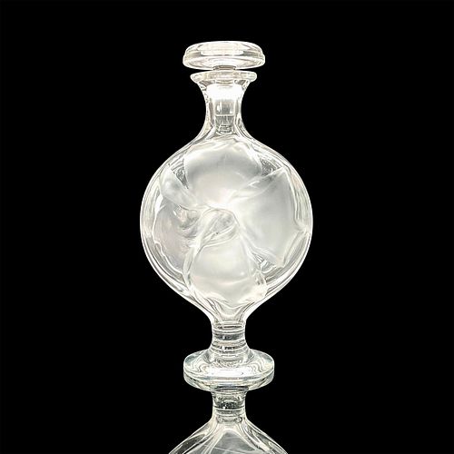 LALIQUE CRYSTAL PERFUME BOTTLES MOULIN