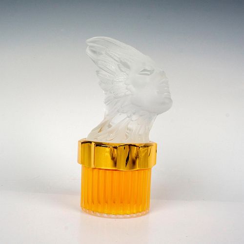 LALIQUE CRYSTAL PERFUME BOTTLE