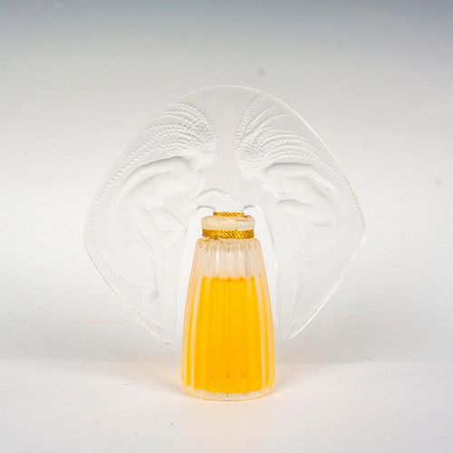 LALIQUE CRYSTAL PERFUME BOTTLE  38ef29