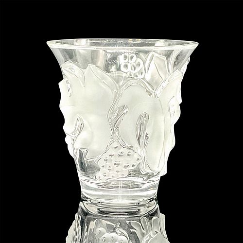 VINTAGE LALIQUE CRYSTAL VASE SAMURA 38ef66