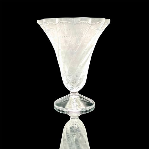 LALIQUE CRYSTAL PARFAIT GLASS VASE 38ef8c