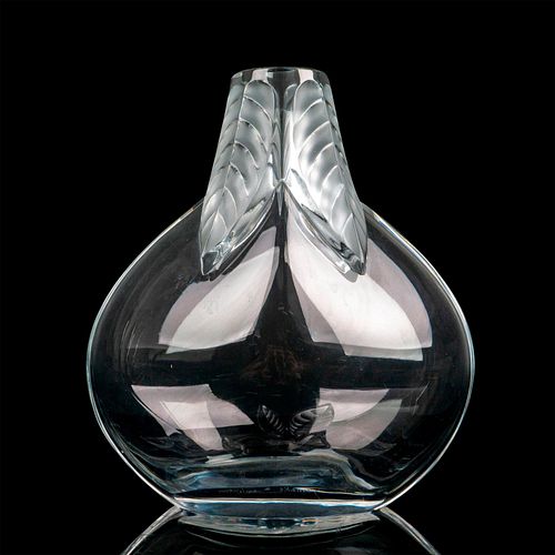 LALIQUE CRYSTAL BUD VASE, OSUMIClear