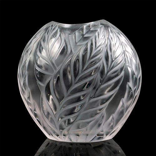 LALIQUE CRYSTAL VASE FILICARIAA 38efa6