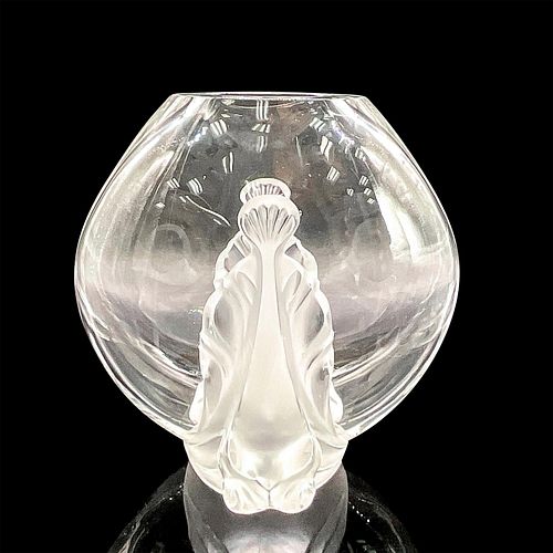 LALIQUE CRYSTAL VASE GARANCEStunning 38efa7