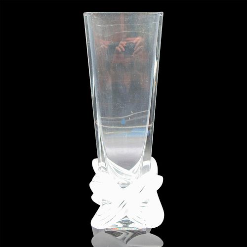 LALIQUE CRYSTAL VASE LUCCAClear 38efbc