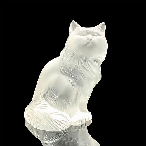 LALIQUE CRYSTAL FIGURINE SEATED 38f016