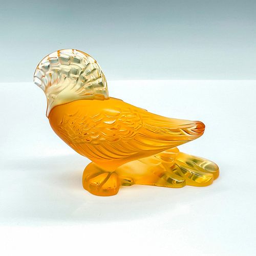 LALIQUE AMBER CRYSTAL FIGURINE