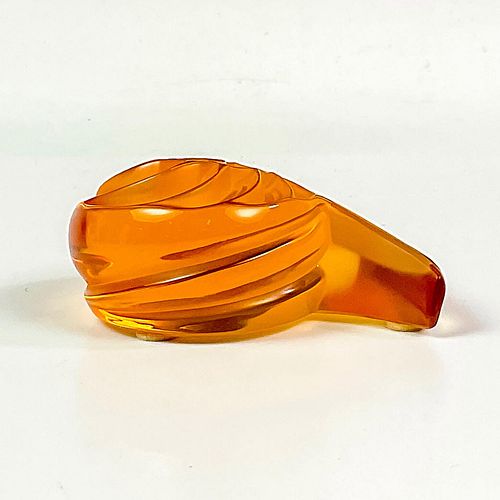 LALIQUE CRYSTAL PAPERWEIGHT NAUTILUSA 38f038