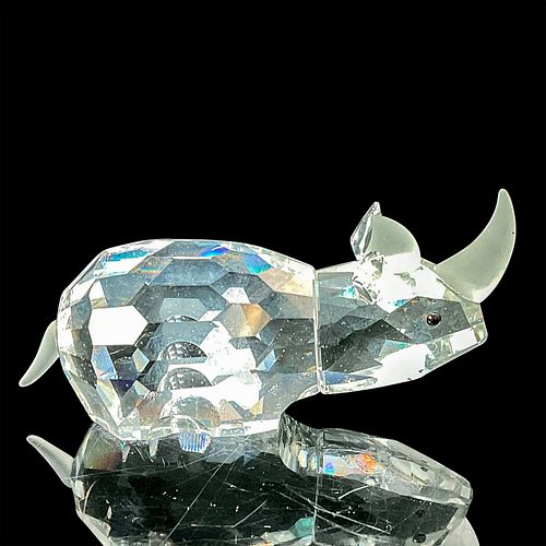 SWAROVSKI CRYSTAL FIGURINE RHINOCEROS 38f12f