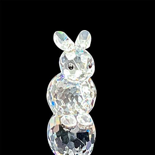 SWAROVSKI CRYSTAL FIGURINE, RABBIT SITTINGPart